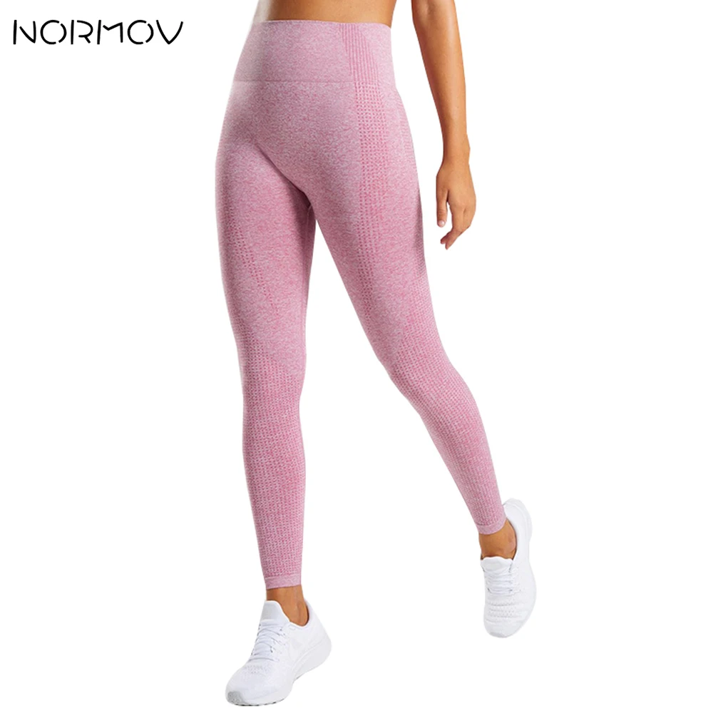 

NORMOV Women Energy Seamless Leggings Gym Leggings Sport Women Fitness High Waist Yoga Leggings For Women Yoga Pants