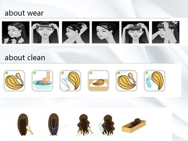 de cabelo sintético para meninos de 30 cm