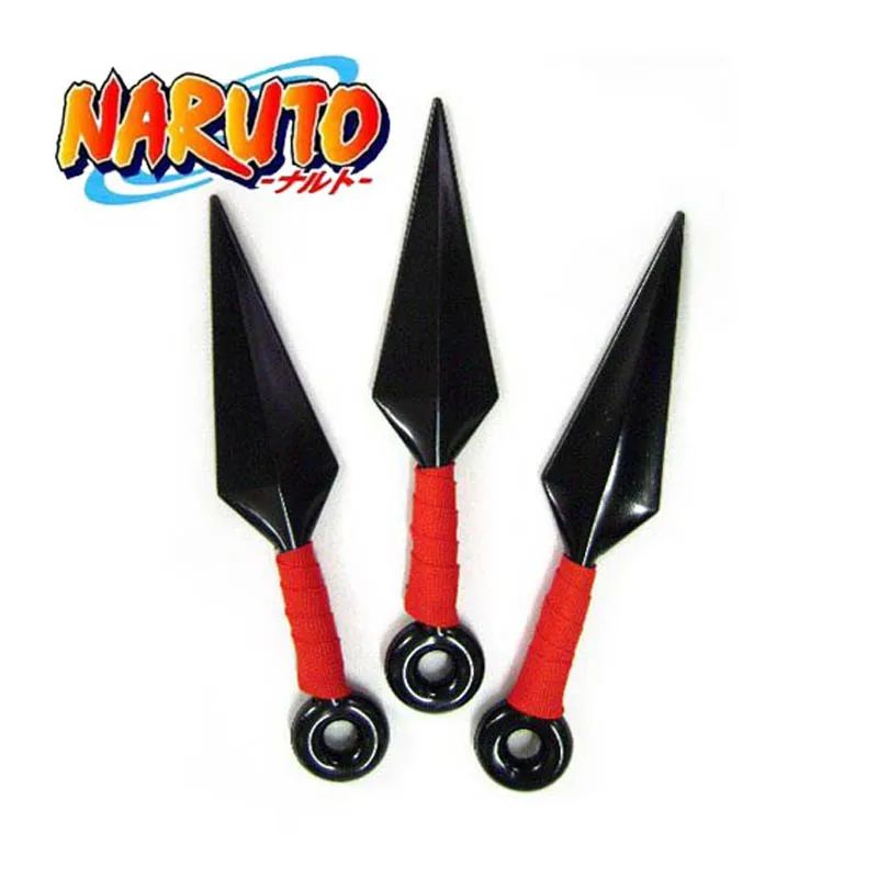 Naruto Set Of 3pcs Ninja Weapons Kunai