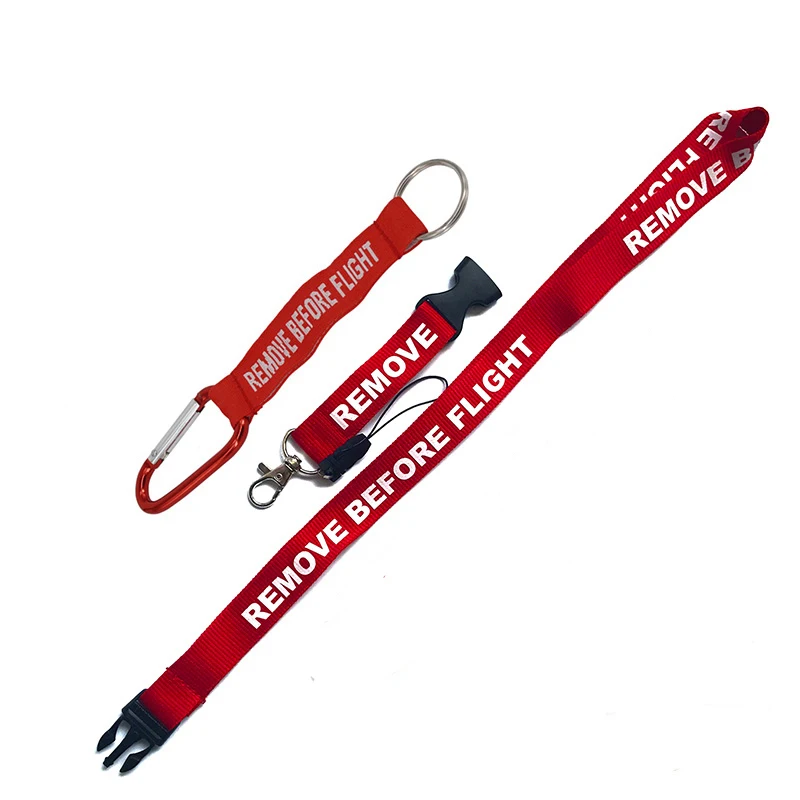 Remove Before Flight ремешки брелок ремешок для автомобиля мотоцикла брелоки шнурки Key Holder повесить веревку Лот рождественские подарки 40