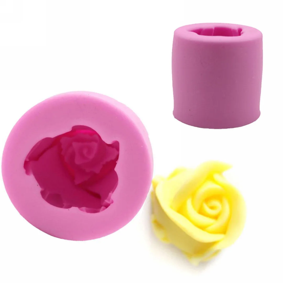 Силиконовые формы для торта 3D розы мыло с запахом печенья помадка формы украшения инструмент кухонные аксессуары глина выпечки инструменты