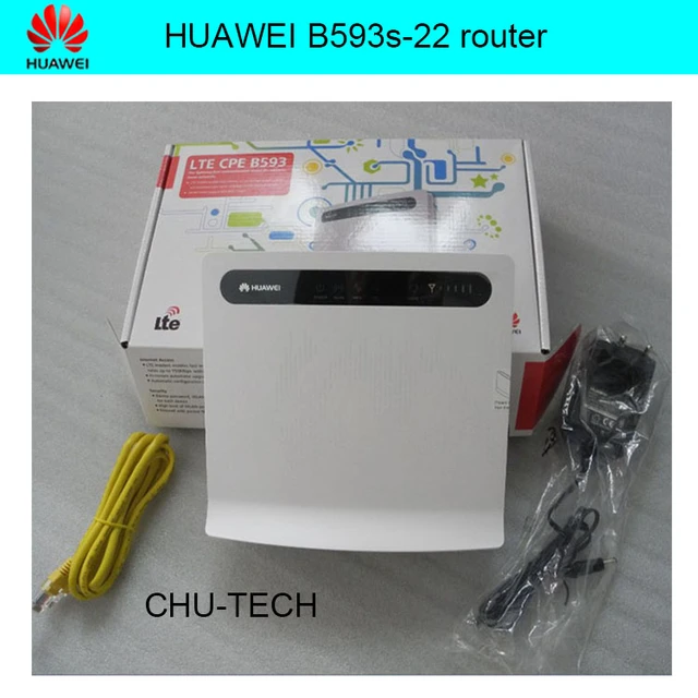 HUAWEI – routeur CPE B593 B593s-22 4G LTE 150Mbps avec antenne 4G, Original