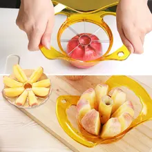 

18.5*12.5cm Comfort Handle Apple Slicer Corer Stainless Steel Cutter Pear Fruit Vegetable Divider Kitchen Accessories Tools