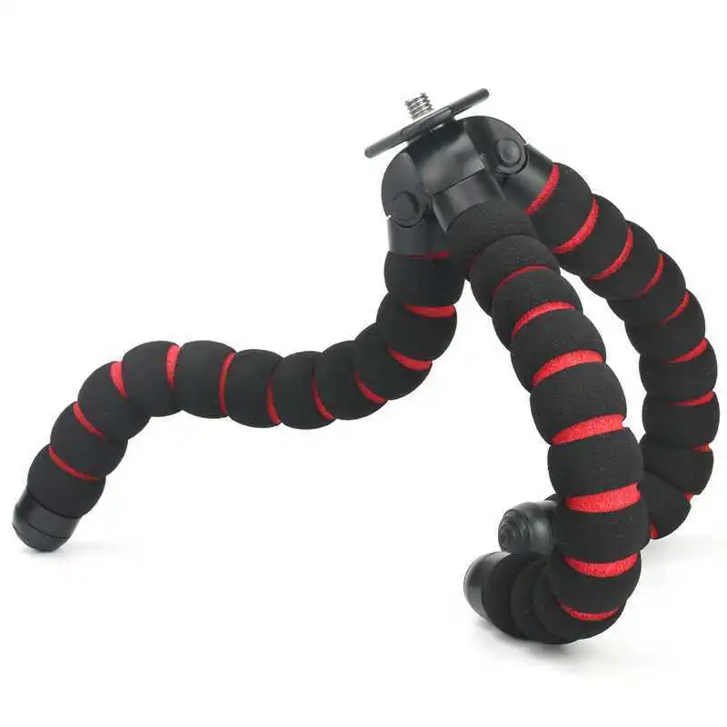  SANGER Sponge Tripode Small Medium Large Octopus Camera Tripod + Mount Adapter Stand + Phone Clip f