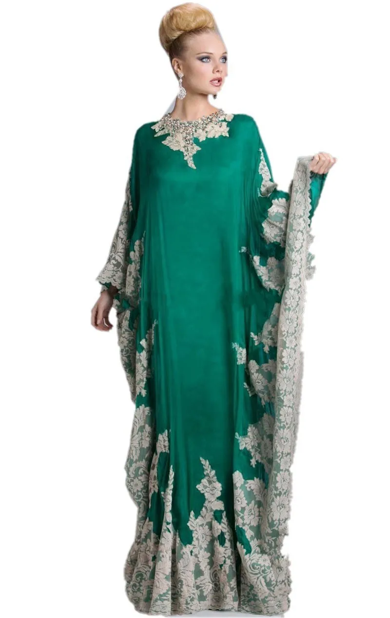 Buy Luxury Lace Abaya Dubai Evening Gowns Long Sleeve