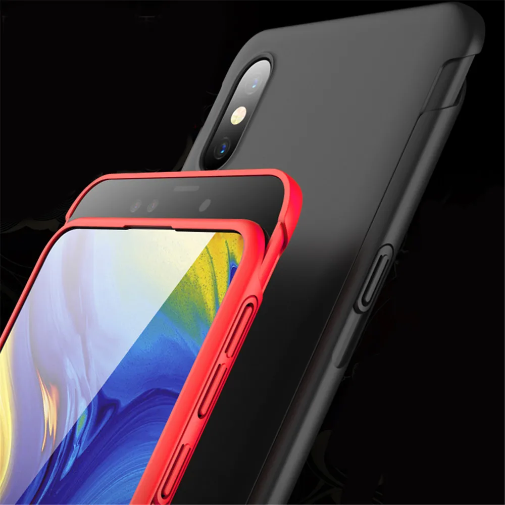 Чехол GKK с полной защитой на 360 градусов Гибридный чехол для Xiaomi Mi Mix 3