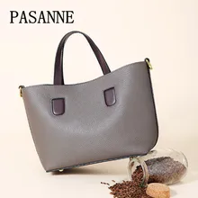 Модная сумка женская сумка кожаные сумки для женщин PASANNE женские сумки кожаные женские сумки через плечо
