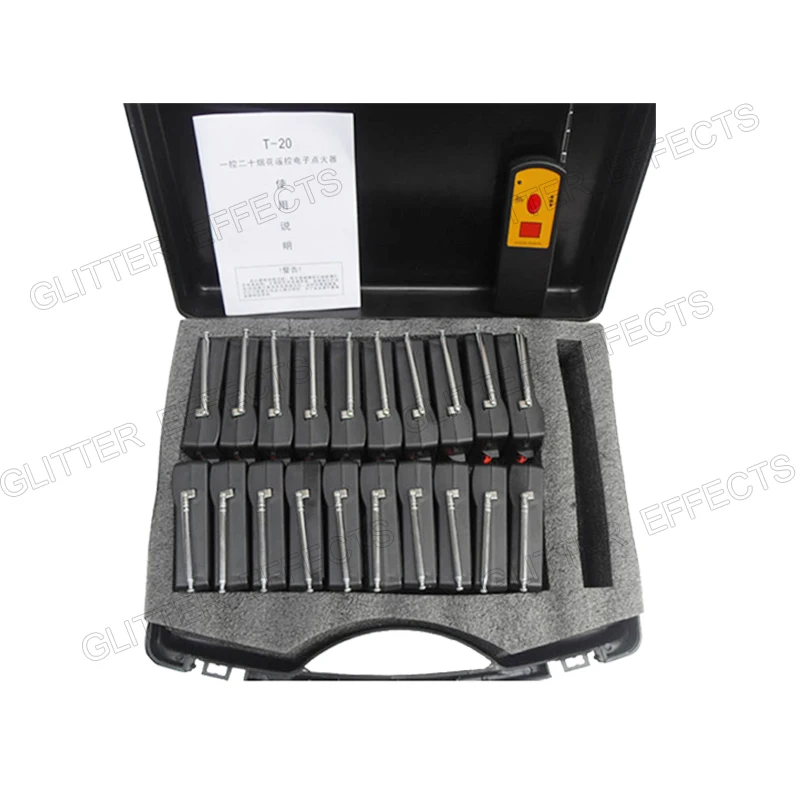 

20 Cues remote wireless stage electric CE T20 DMX Stage Light machine smart switch wedding equipment switch led radio fire