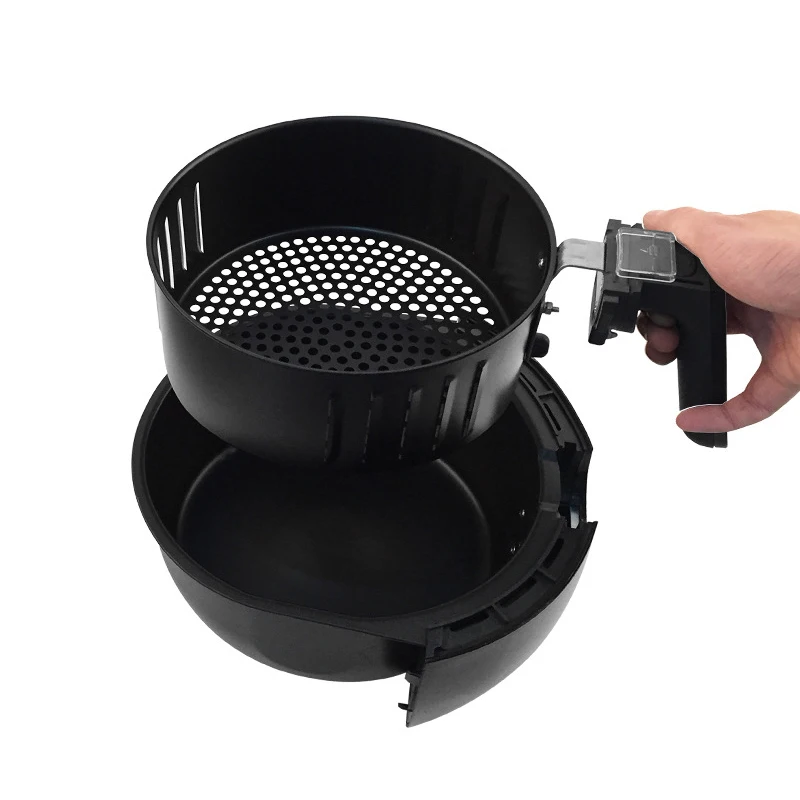  1400W 5.2L Power Air Fryer Digital LED Touch Screen Timer Temperature Control Electric Deep Fryer A - 33047322847