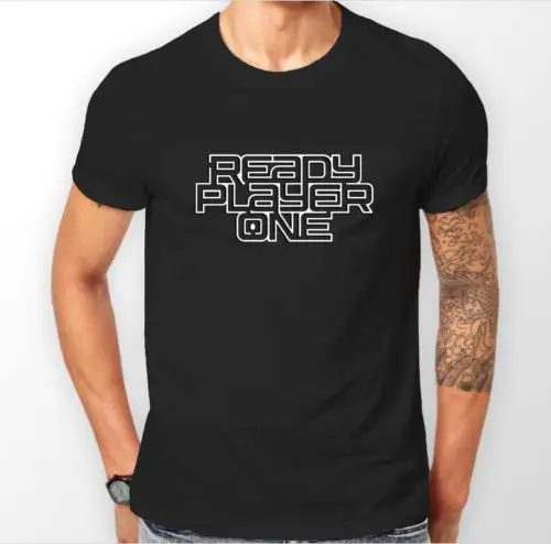 Футболка вдохновленная фильмом Ready Player One Cool Casual pride Мужская футболка унисекс