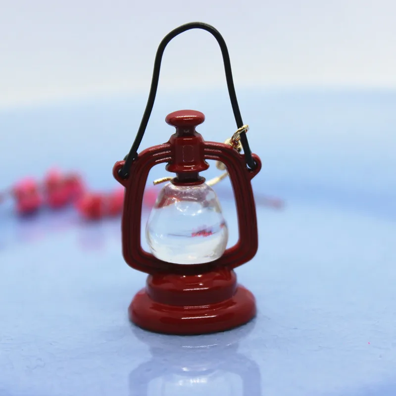 Смешное Преувеличение мини керосиновая лампа серьги женские креативные ручной работы DIY украшения для люстры рождественские аксессуары
