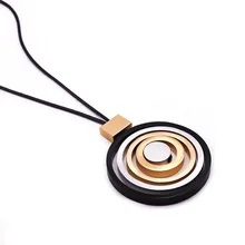 Модные алюминиевые ожерелья для женщин странные вещи Харадзюку Готический стиль платье цепочки для свитера украшения ручной работы вечерние подарки