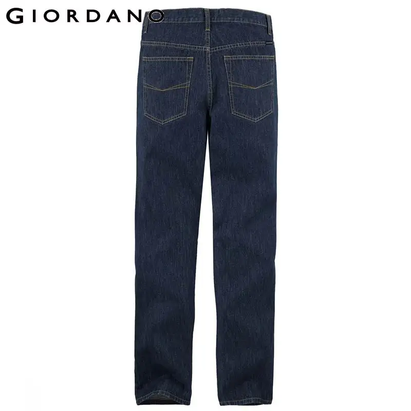 Giordano зауженные джинсовые брюки slim fit выполнены из натурального хлопка и широкий