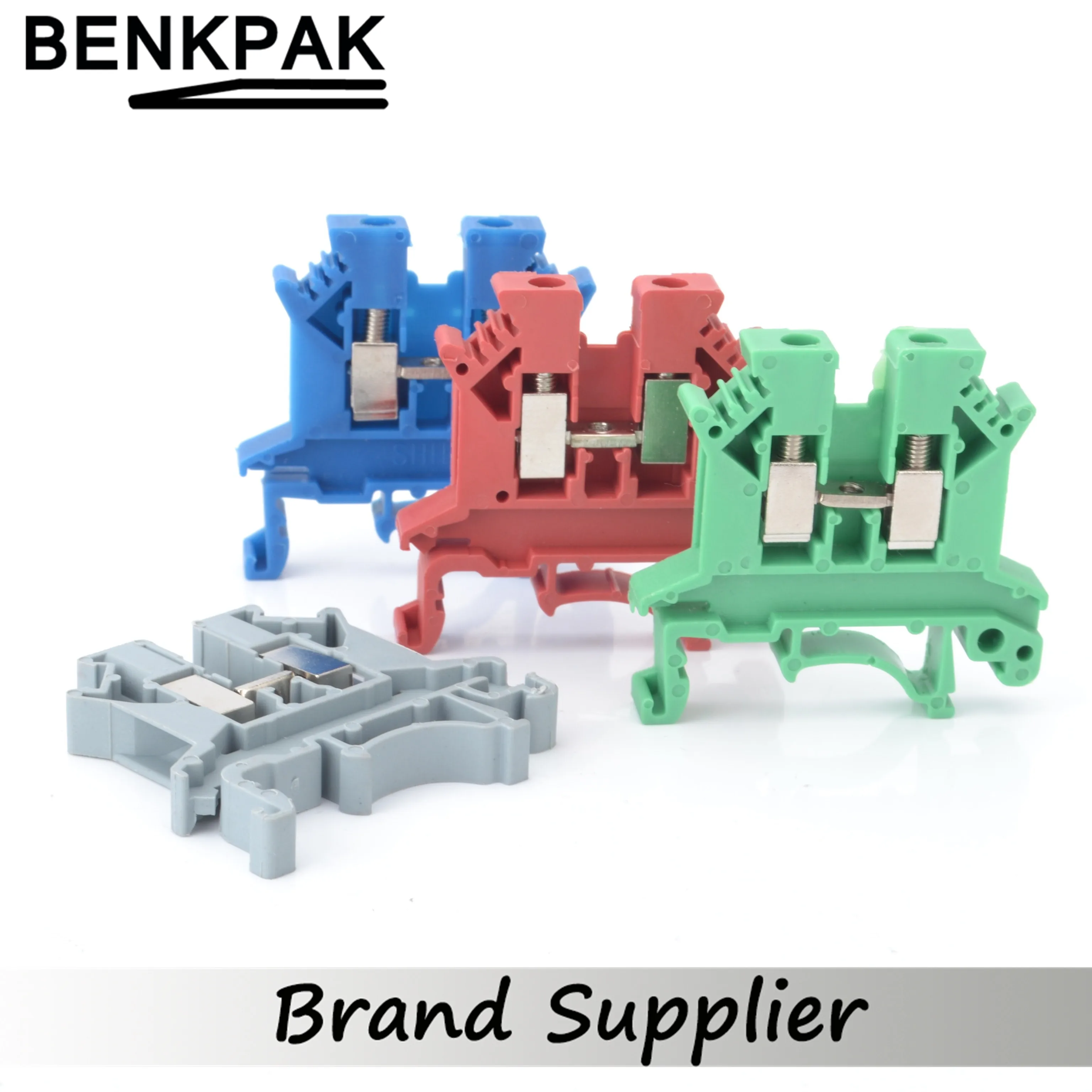 

50pcs UK-2.5B DIN Rail Universal Terminal Blocks Screw Type UK2.5B Phoenix Type High Quality