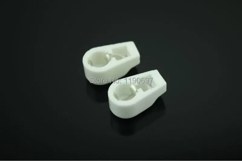 White Ceramic Anode Vacuum Tube Cap Grip Cap Plate Cap For