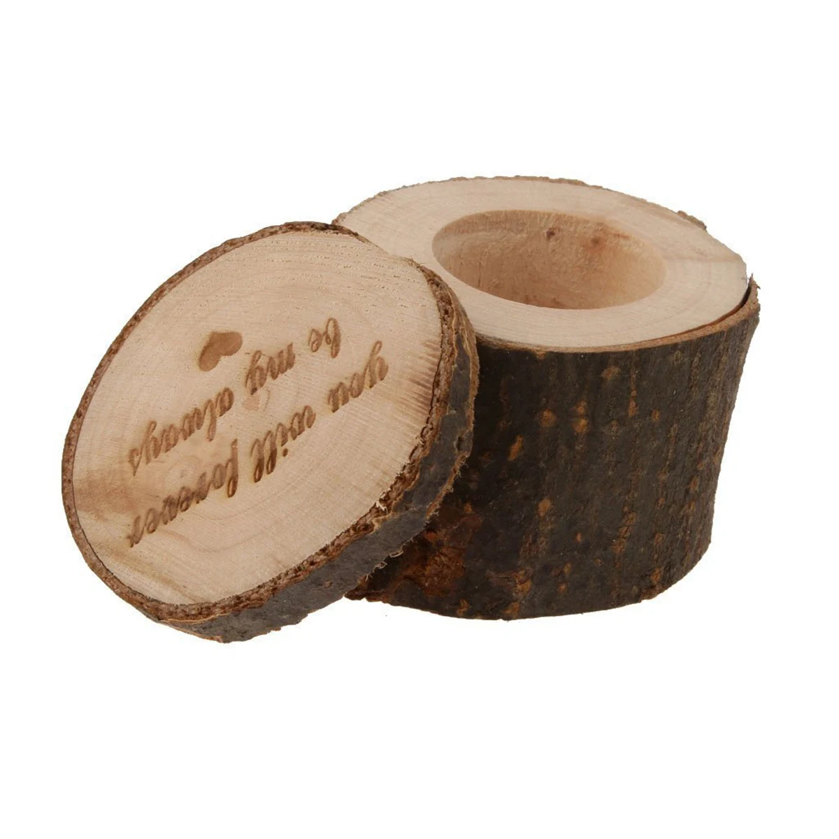 Wedding font b Vintage b font Wood font b Ring b font Box Rustic Decor font