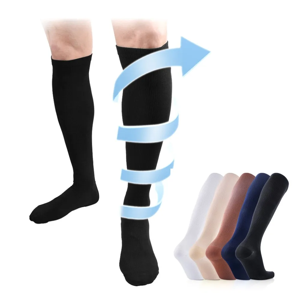 6 colors Compression Sock for men and women boost blood circulation Fat