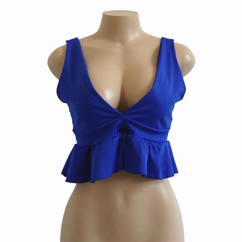 Forefair Crop Top Women Sexy Off the Shoulder (24)