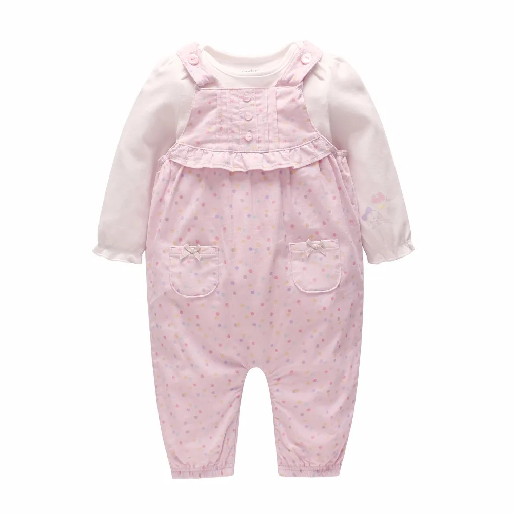 salePicturesque Childhood Baby Girl Clothes Winter Newborn Babies Girl Romper Ahort -sleeved Best Match for 0-12 Months