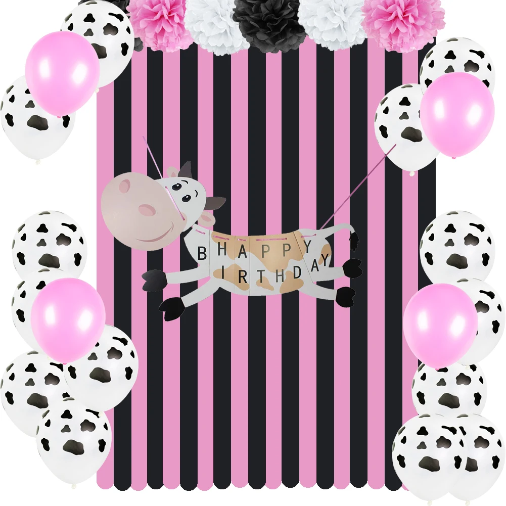 

barnyard themed birthday party decoration kids cowgirl 1st birthday party farm animal party diy banner baby shower decor party