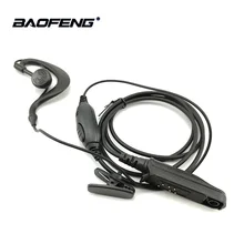 2 шт. Baofeng UV-9R Водонепроницаемый Гарнитура Walkie Talkie CB радио наушники PTT микрофон динамик для Baofeng УФ 9R GT-3WP BF-A58