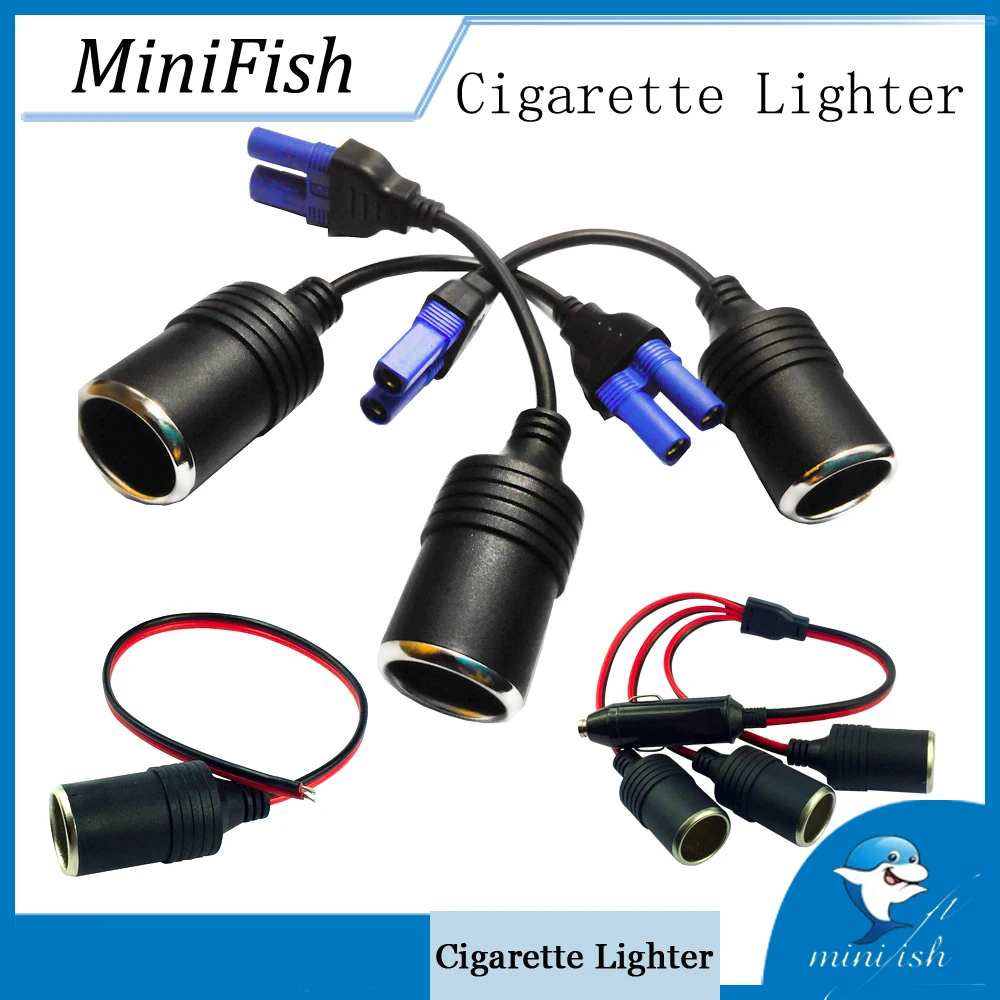 

12V EC5 / Car Charger Connector Multi-Function Auto Accessories Car Cigarette Lighter For Car Camera Car Refrigerater Socket