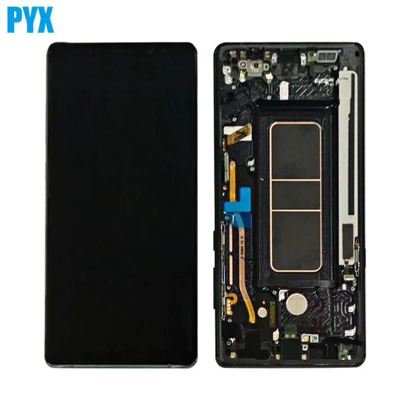 

Black Blue Gold For Samsung Galaxy Note 8 N950F LCD Display + Touch Screen Digitizer Assembly With Frame Free Shiping