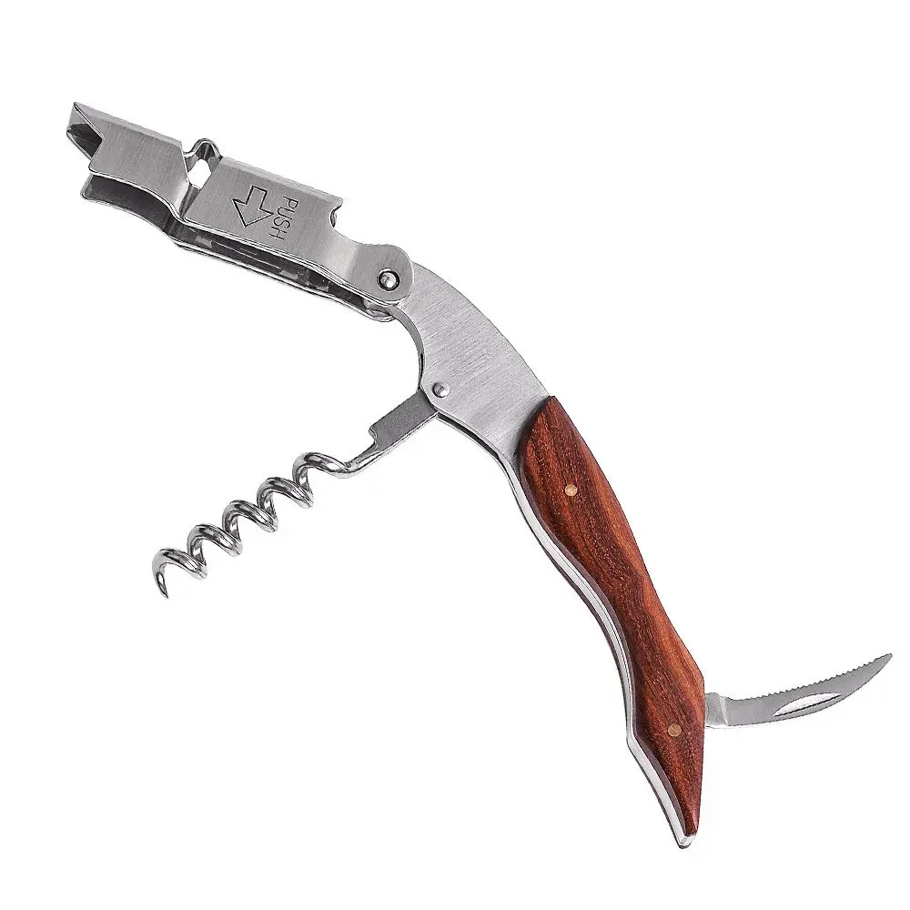 Buy Wine Bottle Opener Wine Knife Leather Case Set Wine Bottle Opener Sea Horse