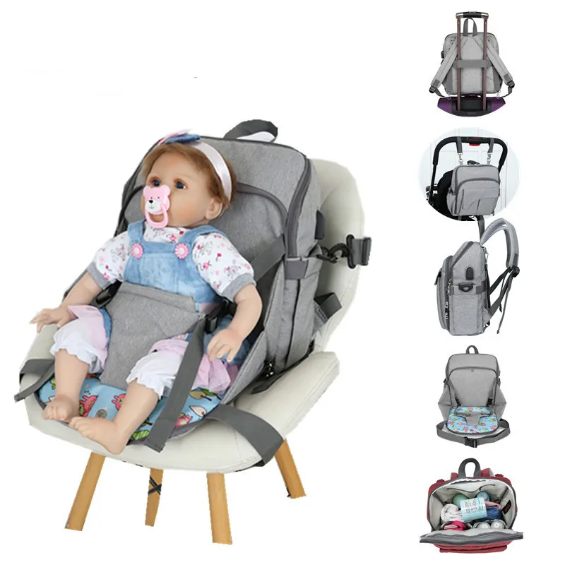 

Mommy Backpack Baby Diaper Bags Hand Portable Mother and Baby Bag Large Capacity Multi-function Shoulder Maternity Nursing Bag