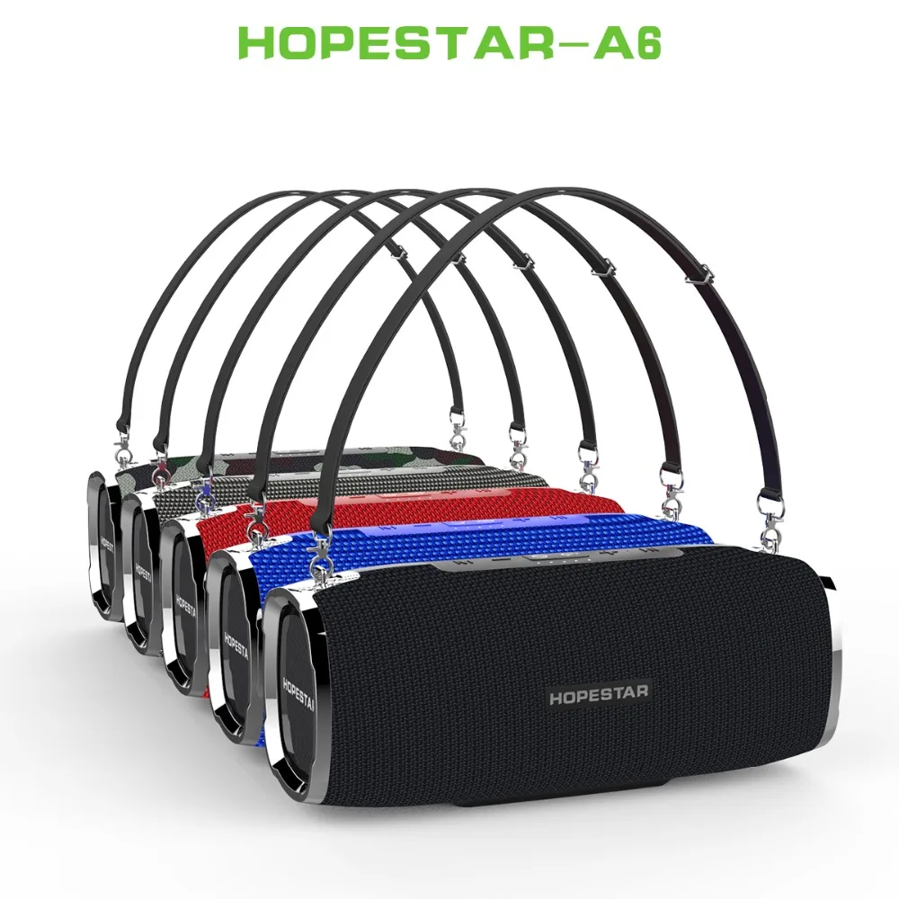 HOPESTAR A6 Портативный ремешок на открытом воздухе Водонепроницаемый Беспроводной Bluetooth стерео Динамик резонирующей коробки Bluetooth Динамик