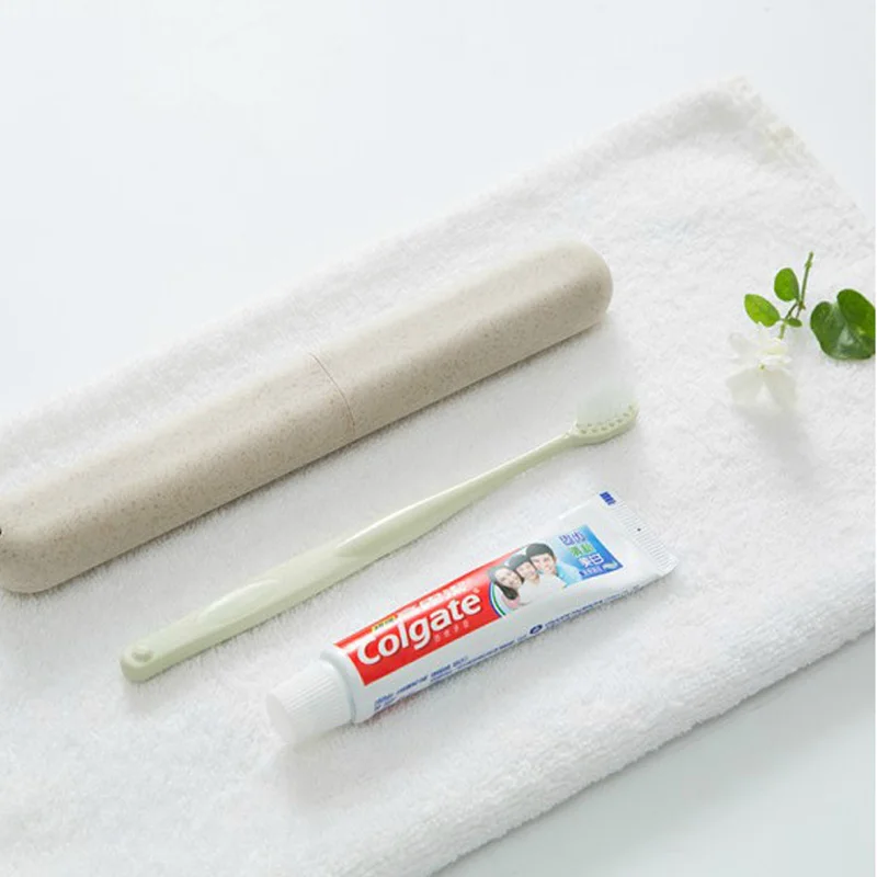 

Travel Accessories Toothbrush Tube Cover Case Cap Fashion Plastic Suitcase Holder Baggage Boarding Portable Packing organizer