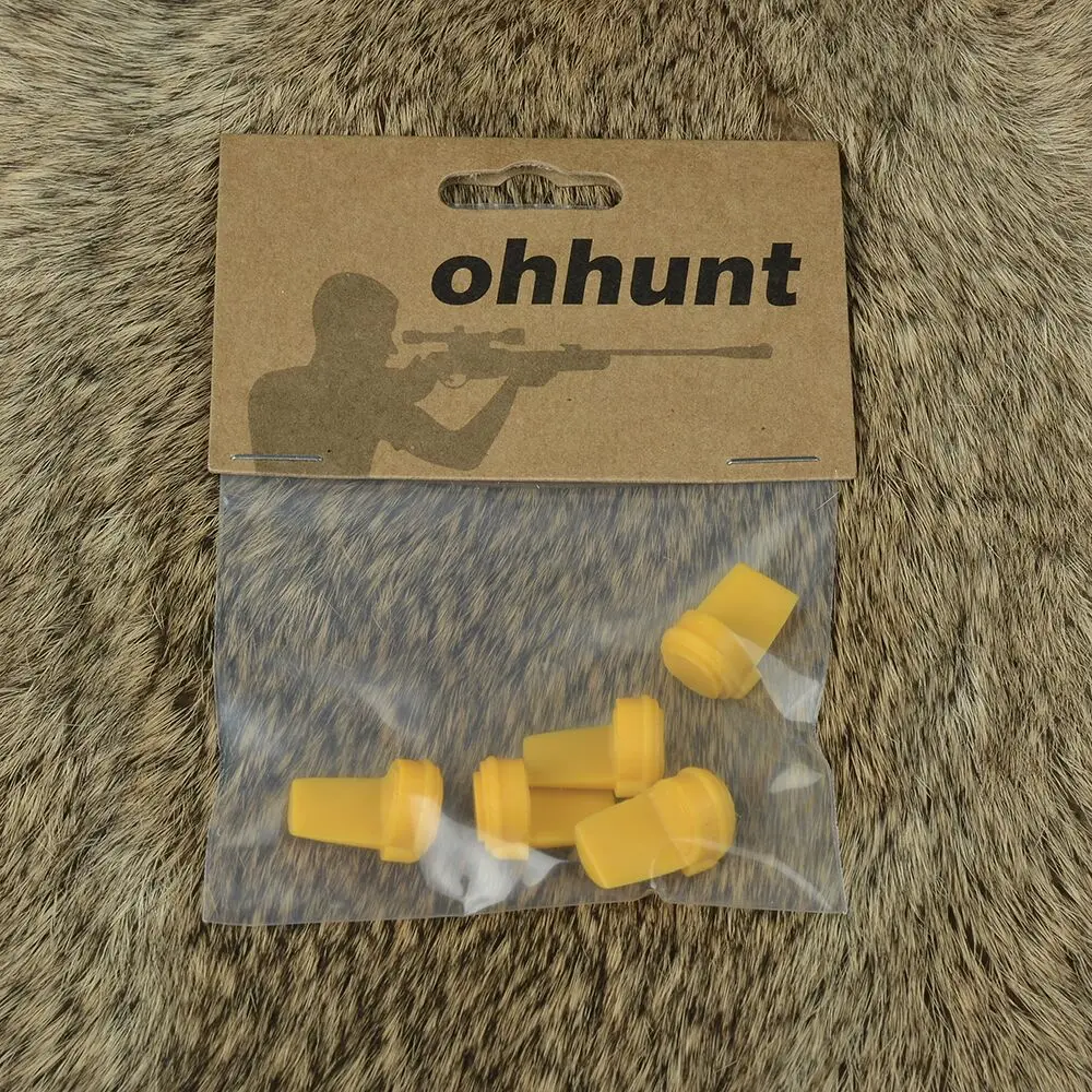 Ohhunt Тактический 5 шт. Accu-Клин приемник буфера черный красный желтый для стрельбы ACU1 AR-15 M4 M16 принадлежности для охоты