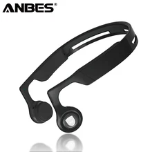 

ANBES Bluetooth Headphone Bone Conduction Wireless Earphone Stereo Sport Headset With Microphone Support Phone Call Music