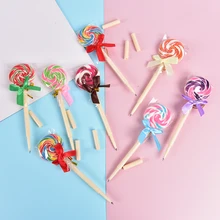 4 шт. милый стиль леденец Kawaii шариковых ручек Шариковая ручка для школы канцелярские принадлежности