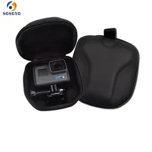 Портативная мини сумка для хранения, чехол EVA, водонепроницаемая Защитная сумка для камеры GoPro 7 6 5 4 3 SJCAM Xiaomi yi, аксессуары для камеры