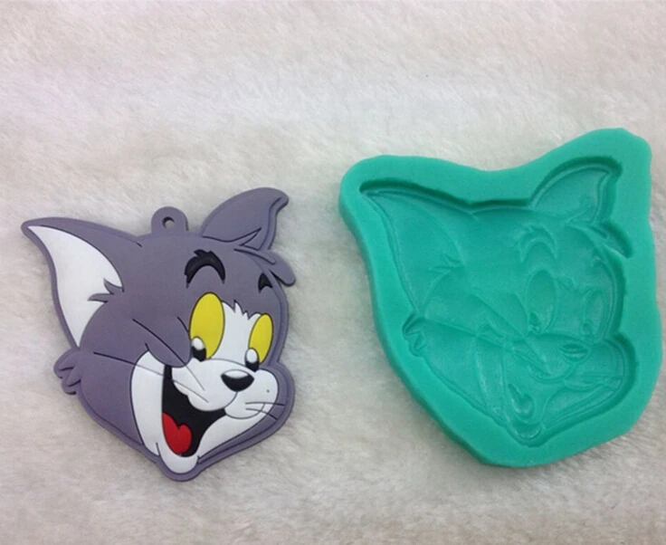 

Luyou Cartoon Series Tom and Jerry Silicone Fondant Mold Chocolate Mold Cake Decorating Tools Happy Birthday Decoration FM524