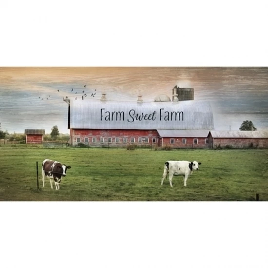 Farm Sweet Farm Poster Print by Lori Deiter (18 x 9)