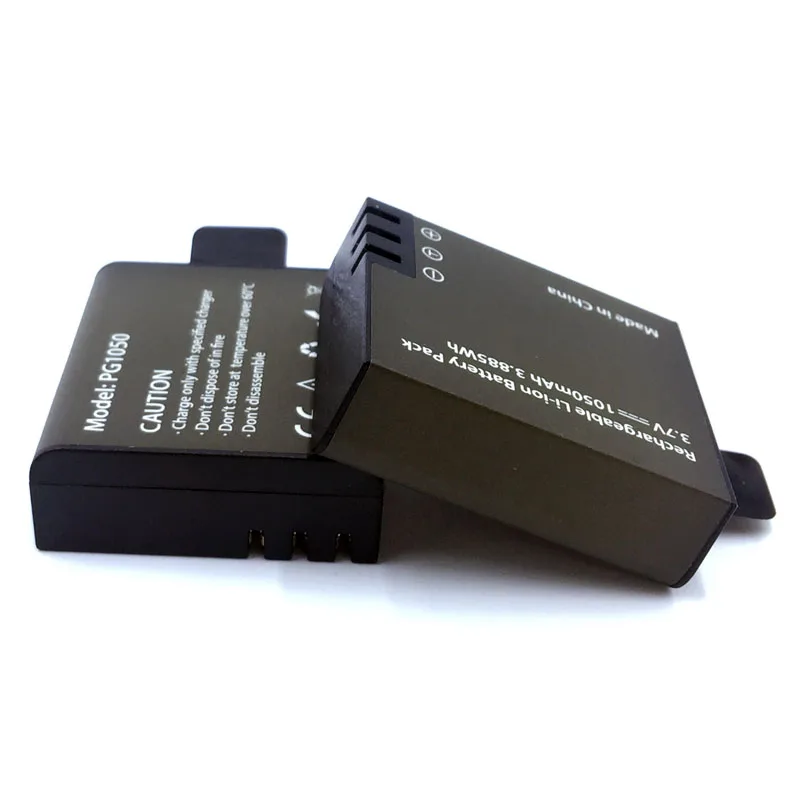 Зарядное устройство для экшн камеры EKEN H9 H9R H8PRO H8R SJ4000 1 шт. 2 шт.|battery h9|h9 batteryeken accessories