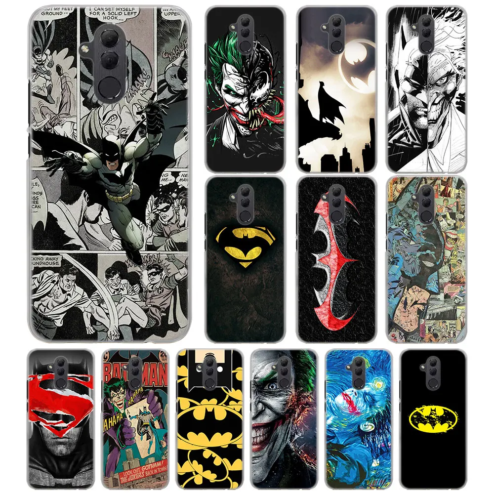 

Dc Comics Batman Joker hero Phone Case for Huawei Mate 20 Pro 20 Lite 10 Pro hard PC case for Huawei Mate 10 Lite Case Cover