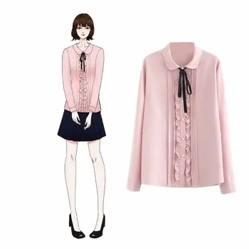 

Plus size women blouse 2019 Spring summer casual ladies solid shirts female tops