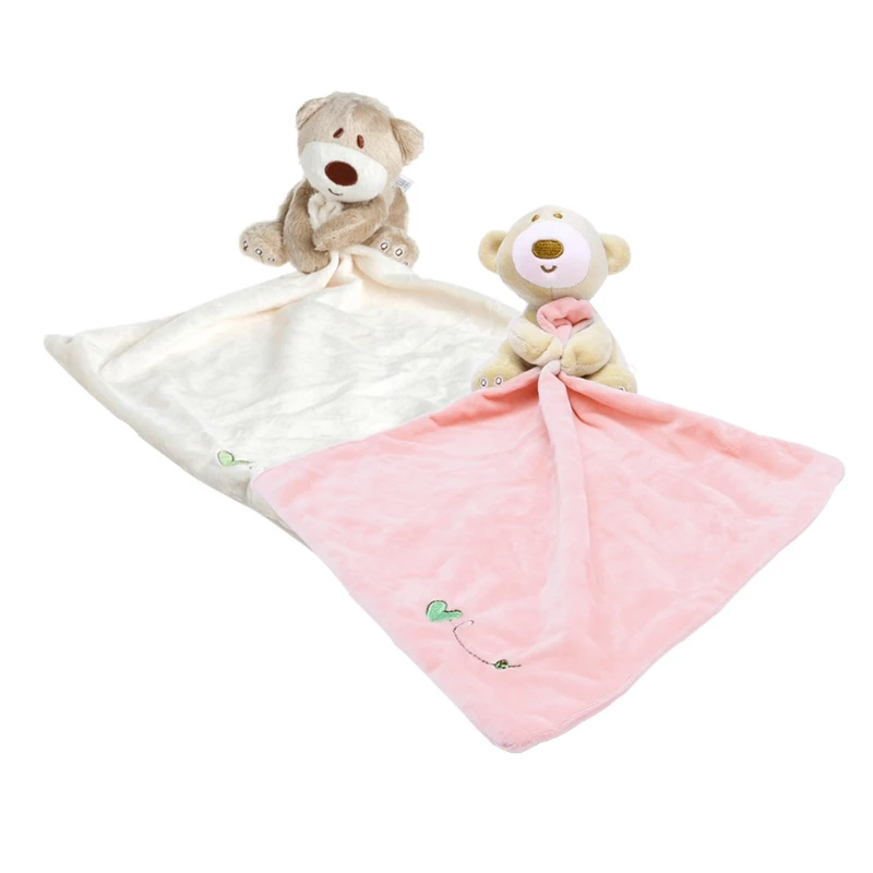 

Care Baby Kids Comforter Washable Blanket Teddy Bear Soft Smooth Toy Plush Stuffed Convenient