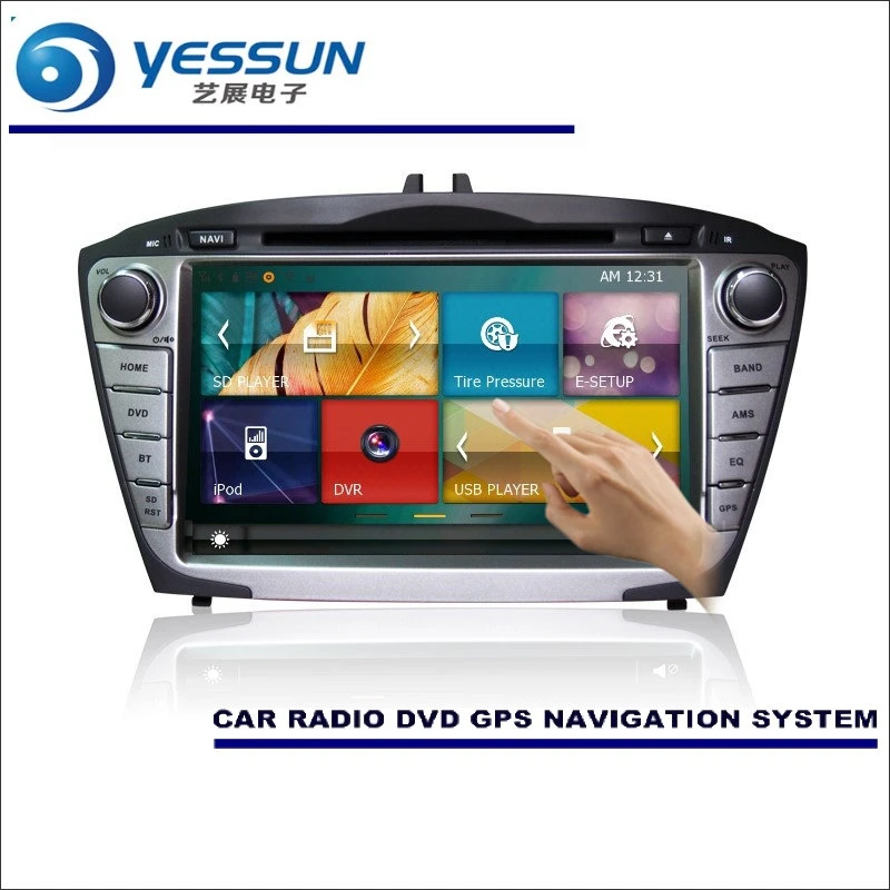 

YESSUN For Hyundai Ix35 / Tucson ix35 2009~2015 Car Radio CD DVD Player Amplifier HD TV Screen GPS Navigation Audio Video System