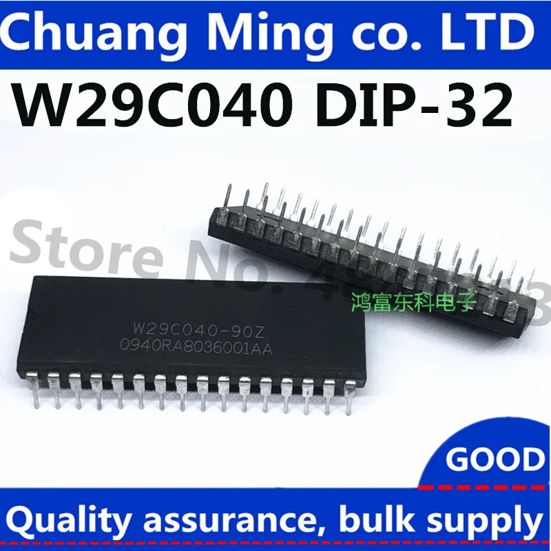 

Free shipping 10pcs/lot W29C040-90 W29C040-90B W29C040-90Z W29C040 29C040 DIP-32 IC