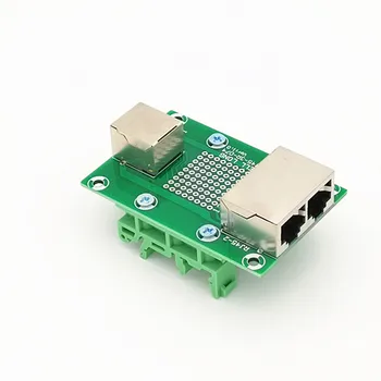 

RJ45 8P8C Jack 1way transfer 2 way Breakout Board, Terminal Block, Connector.
