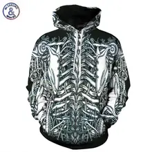 Mr.1991INC Neue Mode Männer/frauen Pullover Mit Cap Drucken Skulls Skeleton Hoody Herbst Winter Tops Mit Kapuze 3d Sweatshirts