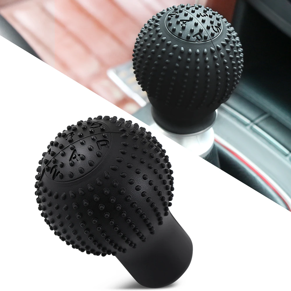 

Universal Silicone Car Gear Head Shift Knob Cover for chevrolet cruze citroen c5 passat b5 b6 skoda octavia bmw f10 vw golf 5