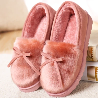 Женские зимние ботинки; коллекция года; зимние женские ботильоны в Корейском стиле; модные ботинки на плоской подошве размера плюс; теплая женская обувь из хлопка; Botas mujer - Цвет: pink