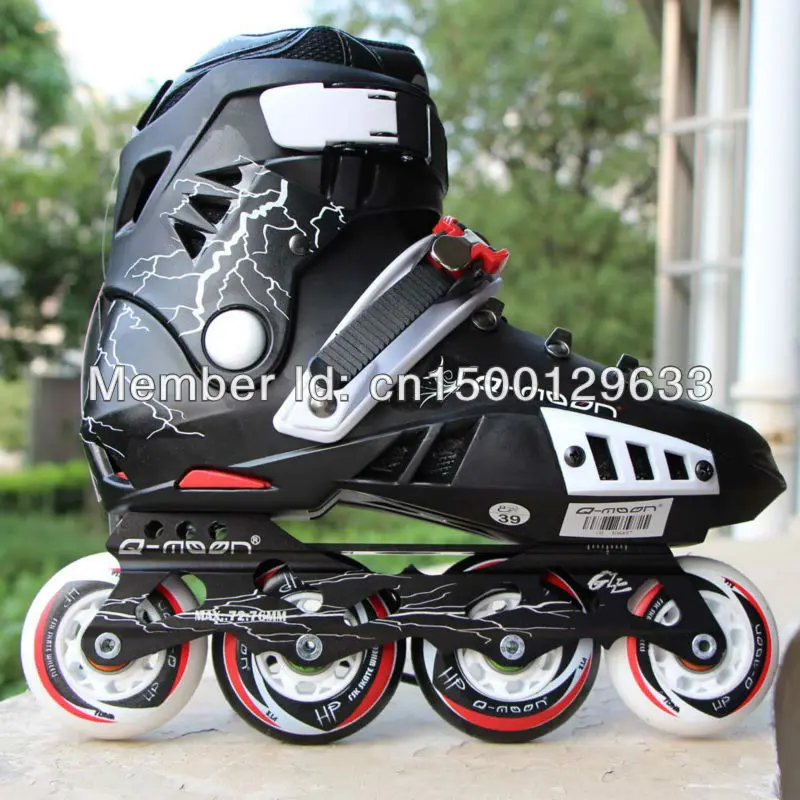 professional Q MOON GL 2 skating shoes adult roller skates slalom