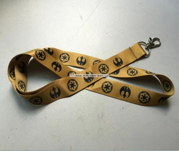 

Gift Custom Golden Polyester Flat Neck Lanyard Logo Sublimation Printing Promotion Conference Meeting Lanyard For ID Pouches