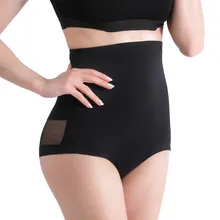 Бесшовные утягивающие женские трусики с высокой талией живот для похудения контроль трусики Корректирующее белье дамское корсет нижнее белье